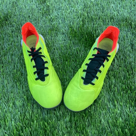 Adidas Copa Sense ITF Yellow Soccer Shoe Size 7 - Picture 7 of 13